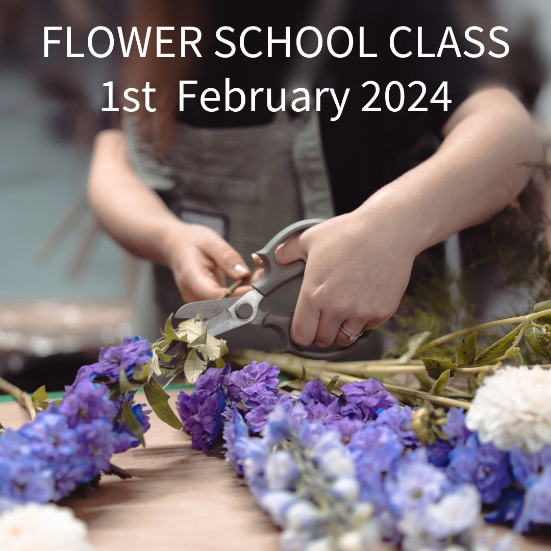 Flower School Class - Flower Arranging Workshop - Liverpool